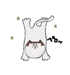 おかっぱねこ文字入り（個別スタンプ：36）