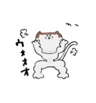 おかっぱねこ文字入り（個別スタンプ：38）