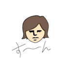 険しい真顔さん（個別スタンプ：23）