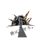 険しい真顔さん（個別スタンプ：24）
