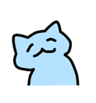 のんびりカラフルねこ（個別スタンプ：3）