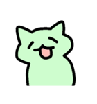 のんびりカラフルねこ（個別スタンプ：11）