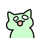 のんびりカラフルねこ（個別スタンプ：14）