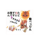 気ままな猫達0と花（個別スタンプ：13）