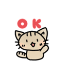 ほうじ茶ねこ 3 English ver.（個別スタンプ：16）