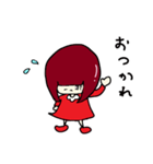 マルチゲーム女子（個別スタンプ：10）