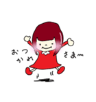 マルチゲーム女子（個別スタンプ：11）