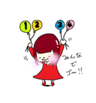 マルチゲーム女子（個別スタンプ：31）
