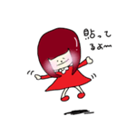 マルチゲーム女子（個別スタンプ：38）