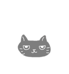 グレねこさん（個別スタンプ：1）