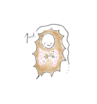 紙を嗜むハリネズミくん（個別スタンプ：8）