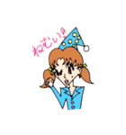 昔覚えた女の子の描き方スタンプ（個別スタンプ：8）