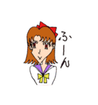 昔覚えた女の子の描き方スタンプ（個別スタンプ：13）
