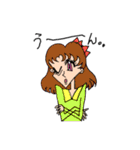 昔覚えた女の子の描き方スタンプ（個別スタンプ：32）