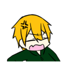 素直になりたい金髪くん（個別スタンプ：8）