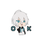 こまりがおだんし(仮)（個別スタンプ：3）