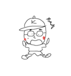 ラクガキけぶくん（個別スタンプ：1）