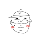 ラクガキけぶくん（個別スタンプ：4）