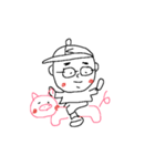 ラクガキけぶくん（個別スタンプ：8）