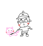 ラクガキけぶくん（個別スタンプ：24）