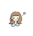 ゆるガール（個別スタンプ：10）