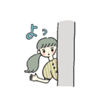 ゆるガール（個別スタンプ：11）