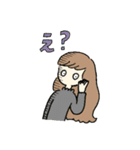 ゆるガール（個別スタンプ：16）