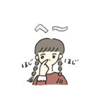 ゆるガール（個別スタンプ：18）