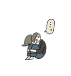 ゆるガール（個別スタンプ：36）