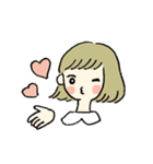 ゆるガール（個別スタンプ：40）