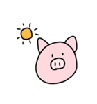 ブタさんの日常（個別スタンプ：6）