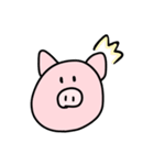 ブタさんの日常（個別スタンプ：24）