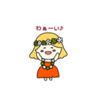 フラダンスの日常♪（個別スタンプ：9）