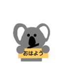 ボードのアニマル達。（個別スタンプ：2）