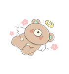 キウイみたいな耳をしたくま（個別スタンプ：32）