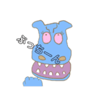 かわいらしい動物たち。（個別スタンプ：4）
