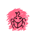 色イロ虫（個別スタンプ：1）