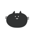 余白が多いねこ（個別スタンプ：24）