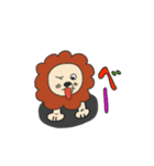 ロールライオンシリーズ（個別スタンプ：3）