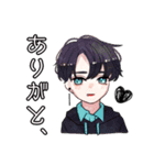 おしゃれ男女（個別スタンプ：12）