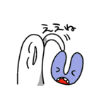 顔が横の人（個別スタンプ：7）