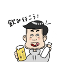 髭メンスタンプ（個別スタンプ：13）