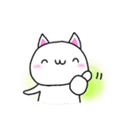 *しろいネコ*（個別スタンプ：5）