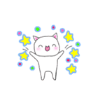 *しろいネコ*（個別スタンプ：6）