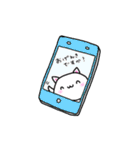 *しろいネコ*（個別スタンプ：9）