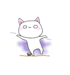 *しろいネコ*（個別スタンプ：23）
