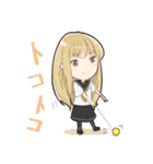 ジャグリング女子（個別スタンプ：37）