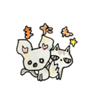ピーナッツくんと子ブタちゃん（個別スタンプ：16）