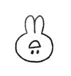 逆さうさぎさん（個別スタンプ：1）