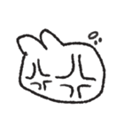 逆さうさぎさん（個別スタンプ：8）